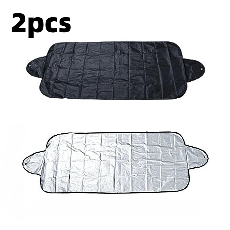 1Pc Car Windshield Protector Anti-falling leaves Sun Shade Dust Frost Freezing Snow Windshield Cover Car Exterior accessories Car Mobile World