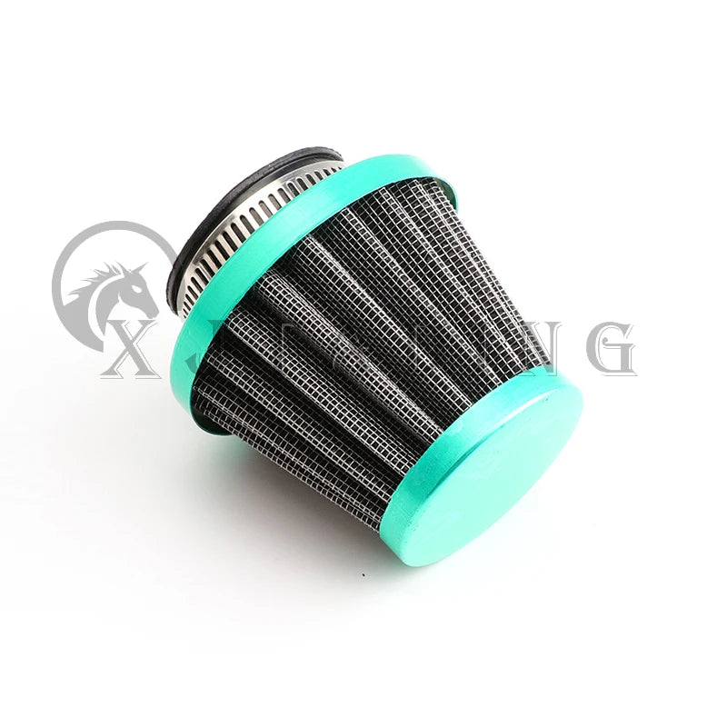 Motorcycle 35mm 38mm 42mm 45mm 48mm Mushroom Head Air Filter Cleaner Intake Pipe Modified Scooter Pit Dirt Bike ATV Universal CM World