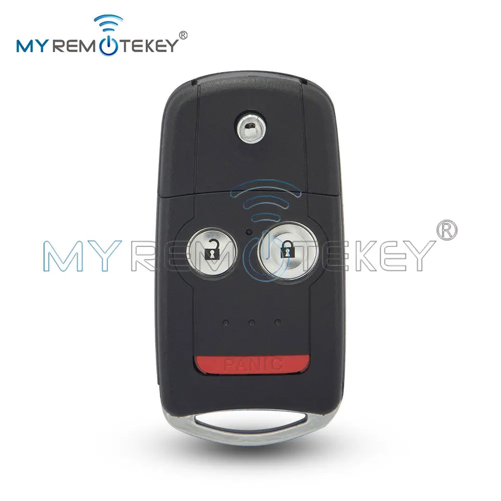 MYREMOTEKEY Flip Car Remote Key Shell Fob 2/3/4 Buttons MLBHLIK-1T for Honda Acura Civic Accord Jazz CRV HRV Key Case Housing CM World