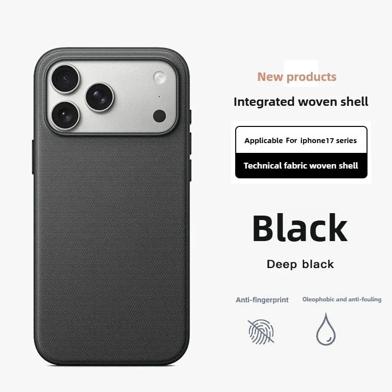 New Original Technology Woven Magnetic Case For iPhone 18 Pro 17 16 15 14 13 Pro Max For Magsafe Wireless Charger Official Cover Car Mobile World