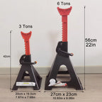 Jack Stands 6 Ton 6000 lbs Capacity Car Jack Stands Double Locking Adjustable Height for lifting SU Pickup Truck CM World