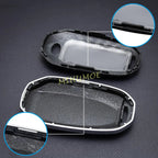 For Infiniti Q50 Q60 QX50 QX55 QX60 Carbon Fiber Car Remote Key Fob Case Chain Cover Holder Protect Accessories CM World