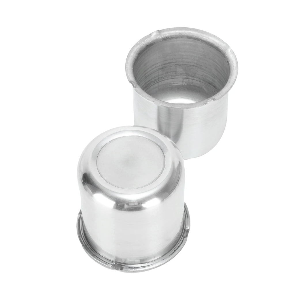 GTownworks 2/4pcs 81.1mm Aluminium Push Through Hub Center Caps For Weld Racing 5 Lug 3.19" OD x 3.03" Tall P605-5083 P605-5083B