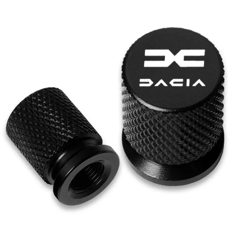 For Dacia Duster Logan Sandero Lodgy Dokker Stepway Mcv 2 Solenza La 4Pcs Metal Car Tire Valve Caps Wheel Dust Cover Accessories CM World