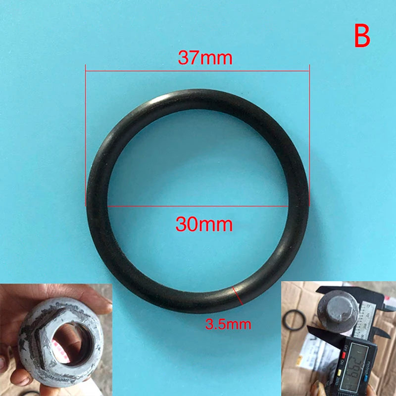 New! Car Repair Tool Jack Accessories Oil Seal Ring Small Accessories Oil Seal O-ring Horizontal Jack Repair Kit CM World