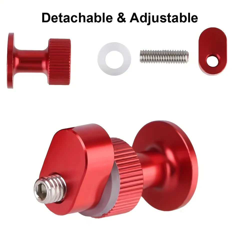 Car Dent Puller Repair Kit-T Bar Dent Tool with 4pcs Heavy-Duty Aluminum Alloy Pull Tabs  for Auto Body Paintless Dent Removal CM World