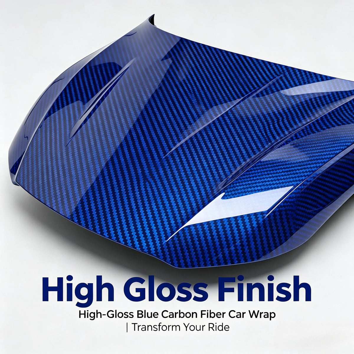 High Gloss Colorful Laser Rainbow Blue Wrap Vinyl Car Body Films Exterior Car Stickers Decals for Vehicle Film Wrapping Adhesive