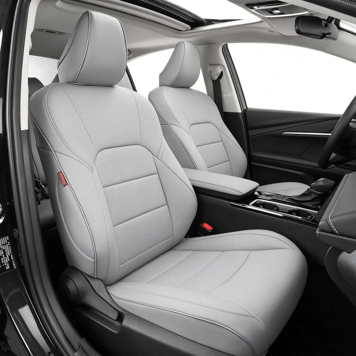 coverdream Camry Car Seat Covers Custom Fit for Toyota Camry Hybrid 2025 2026 SE/LE/XLE/XSE Waterproof Leather Car Seat Cover