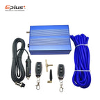 EPLUS Universal Car Exhaust Pipe System Control Valve dampers Vacuum Controller Device Remote Controller Switch 51 63 76MM Blue