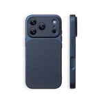 Luxury Lychee Texture Leather Matte Hard Case For iPhone 17 Pro Max 16 15 14 13 12 ProMax Full Lens Protection Back Cover Shell