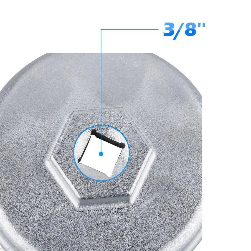 Professional Aluminum Oil Filter Wrench Cap Style Tool for Toyota Lexus Engines Universal Car Maintenance Repair Accessory