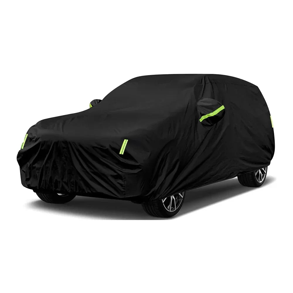 Universal Full Car Cover Outdoor Snow & Sun Protection for Toyota BMW Benz VW KIA MAZDA Peugeot - Durable Automobile Cover CM World