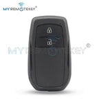 MYREMOTEKEY Tokai Rika B3H2K2R Smart Key shell 2 Button for 2022 Toyota Yaris Cross Hybrid CM World
