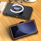 3IN1 OTT Heavy Duty Rugged Box Phone Case For Samsung Galaxy S26 S25 S24 S23 Plus Ultra Shockproof Armor Protect Cover with Clip
