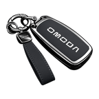 Zinc Alloy Key Fob for Chery Omoda 9 C5 5 Phev Premium 2025 2026 Keychain Remote Case Cover Holder Housing Shell Car Accessories