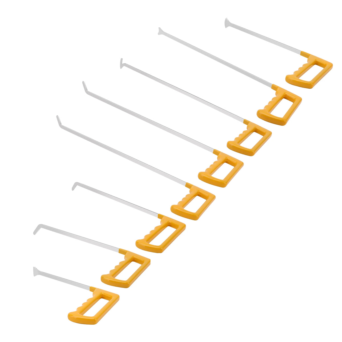 Super PDR Pry Bar Dent Removal Tool Spring Steel Auto Body Repair Kit Professional Car Crowbar Tool Paintless Dent Remover Tools