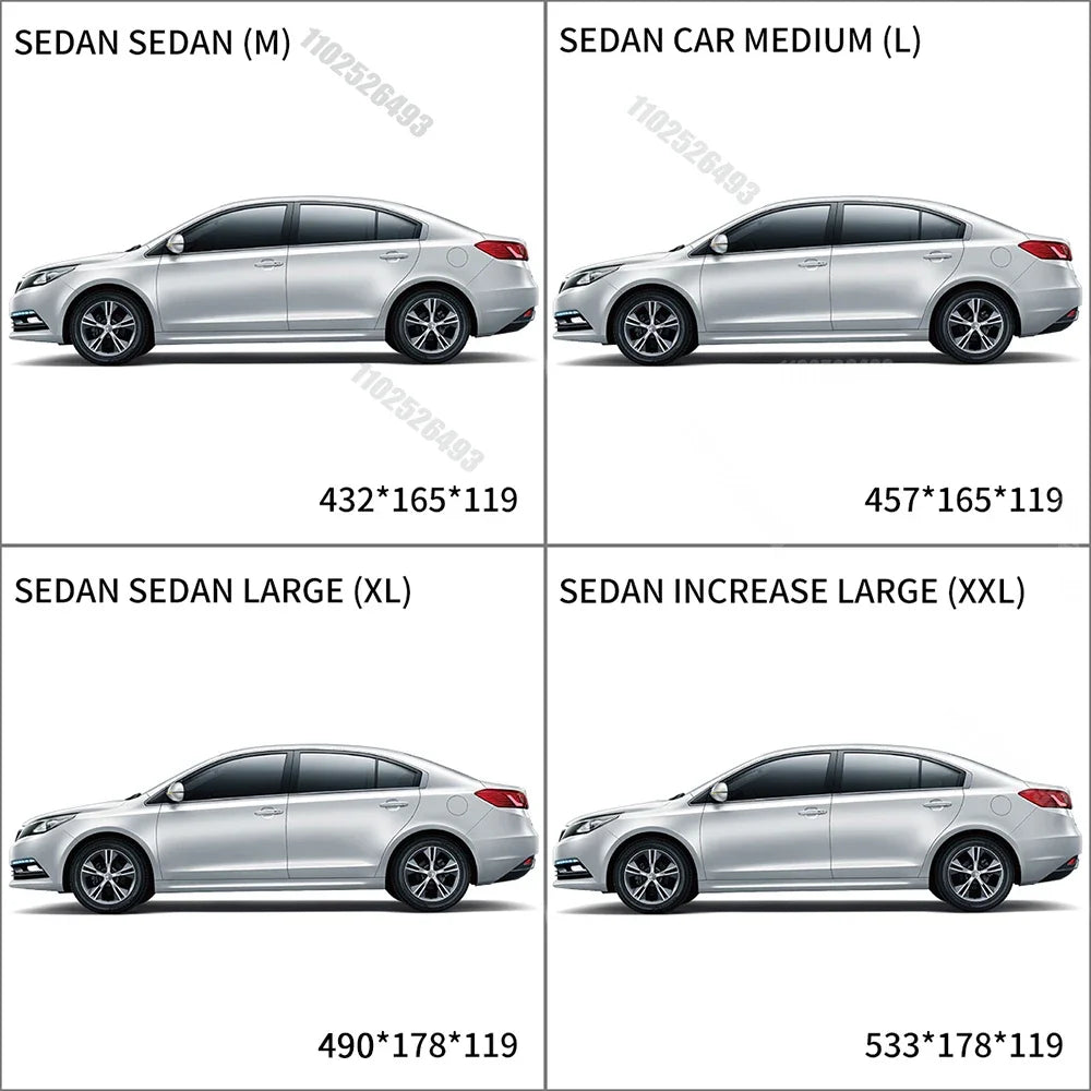 Car Cover Outdoor Protection Full Car Covers Waterproof Sunshade Snow Cover Anti UV Universal For Sedan Amagi CM World