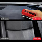 Car Glass Glossy Powerful Car Windshield Cleaner Oil Film Remover Car Window Glass Cleaner Removes Dirt Car Cleaning Brush