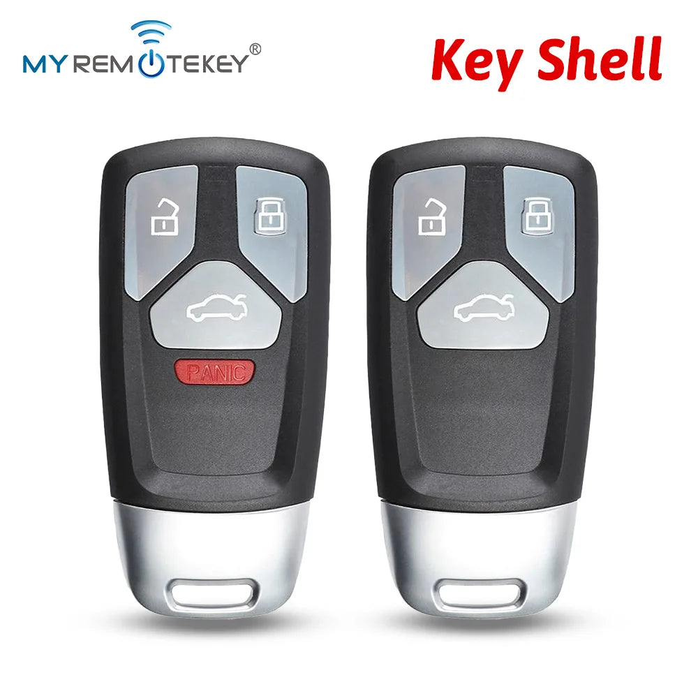 MYREMOTEKEY 4M0 959 754 Smart key case 3/4 button for Audi A3 TT R8  A4 A5 Q5 Q7 S5 SQ5 2016 2017 2018 CM World
