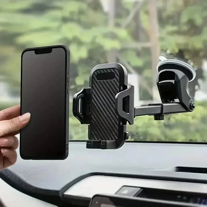 Suction Cup Car Mobile Phone Holder Mount Support in Car Bracket Navigation 360° Rotation Stable Universal Stand For Phones New