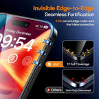 2PCS Full Cover Tempered Glass For iPhone Ultra Screen Protector iPhone 18 Pro Max Ultra Clear Scratch-Resistant Protective Film