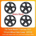 Wheel Hub Cap For Tesla Model Y Juniper 2025+ Car Replacement Wheel Cap 19 Inch Performance Automobile Hubcap Cover Accessories CM World
