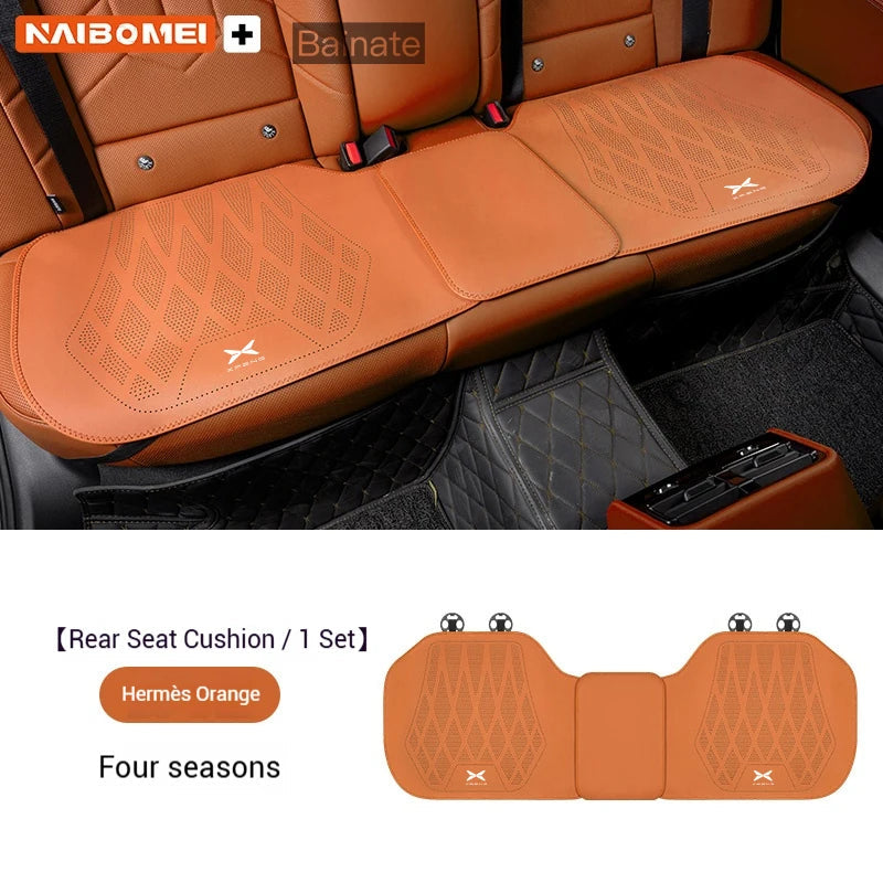 Car Seat Covers, For XPENG G6 P7 G9 MONA M03 G3 P5, Protective Covers Breathable Sweatproof, Four Seasons Leather Seat Cushion Car Mobile World