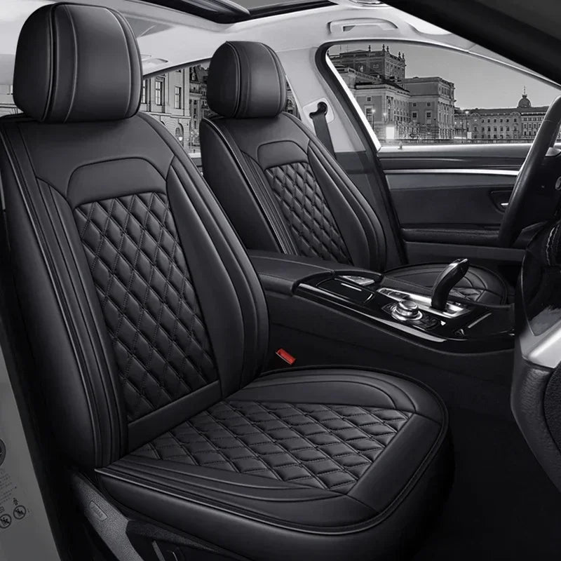 Full Coverage Universal Pu Leather Car Seat Covers for Mercedes C-Class W202 W203 W204 W205 A205 C204 C205 S202 Car Accessories Car Mobile World