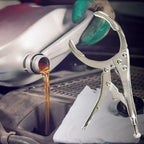 1pcs Clamp Filter Wrench Oil Grid Wrench Oil Change Adjustable Multi-Function Engine Oil Filter Wrench Car Disassembly Tool Car Mobile World