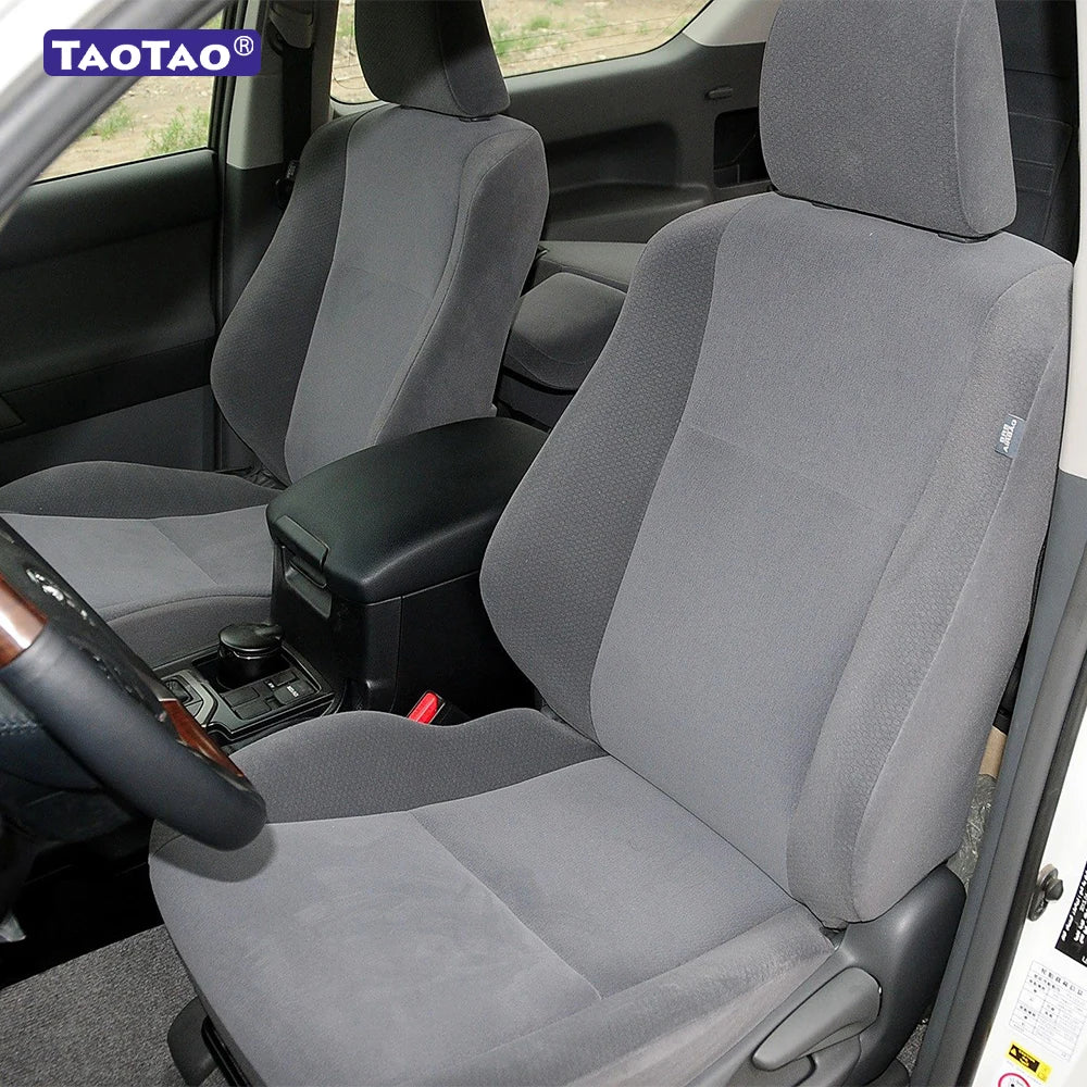 For Toyota Land Cruiser Prado J120 2003 2004 2005 2006 2007 2008 2009 Faux Leather Custom Car Seat Covers for 2 Front Seats