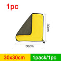 SEAMETAL Microfiber Car Wash Towel Ultra-Soft Scratch-Free Car Cleaning Towel Double-Side 400GSM Drying Cloth High Absorbency CM World