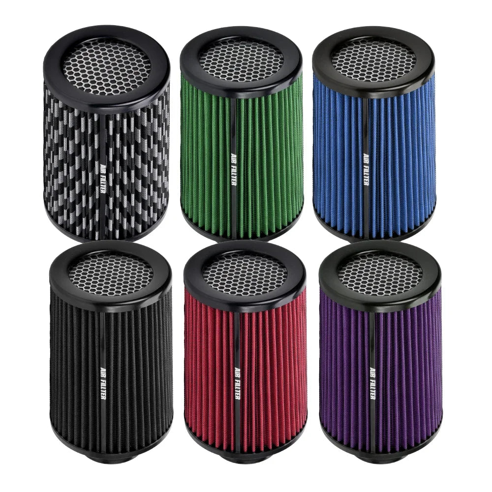 3" Mesh Cone High Flow Car Cold Air Intake Filter Induction Kit Cleaner Car Air Filter OFI207