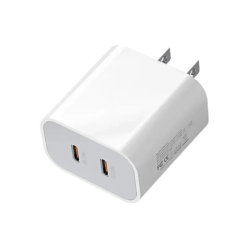 USB C Wall Charger Block 20W, 2-Pack Dual Port PD Power Delivery Fast Type C Charging  Plug Adapter for iPhone 11/12/13/14/15 Car Mobile World