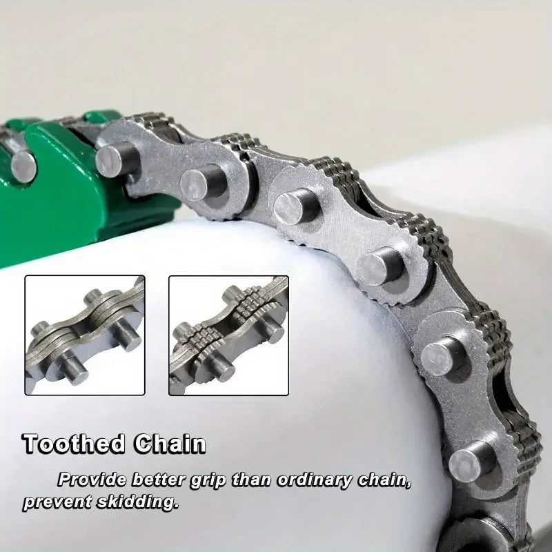 1pc 9/12inch Adjustable Belt Wrench Oil Filter Puller Strap Spanner Multi-purpose Cartridge Lids Chain Disassembly Tool Car Mobile World