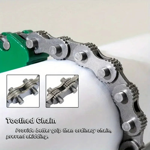 1pc 9/12inch Adjustable Belt Wrench Oil Filter Puller Strap Spanner Multi-purpose Cartridge Lids Chain Disassembly Tool Car Mobile World