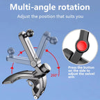 Multi Angle Adjustable Car Mount Holder for Phone Cool Dashboard Clip Universal Rotation Mobile Navigation Stand Car Accessories CM World