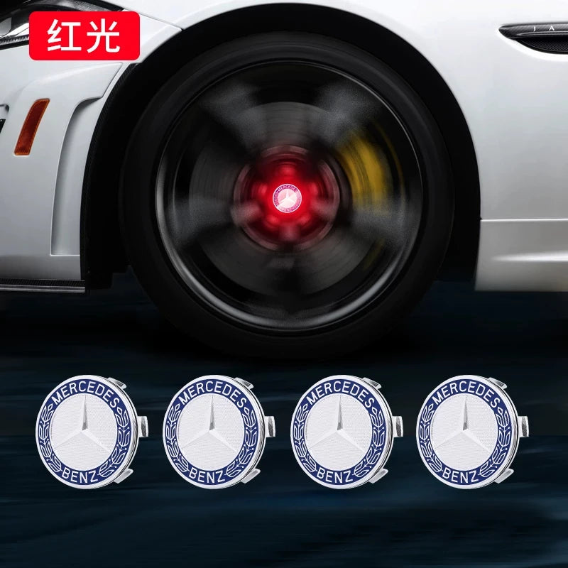Hub Light Car Floating Illumination Wheel Caps LED Light Center Cover for Mercedes-Benz W177 W205 W206 W213 W214 W216 W222 CM World