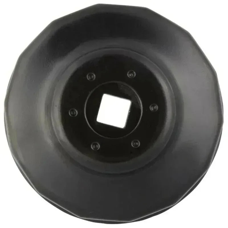 Cap Type Oil Filter Remover Wrench 76mm 14 Flutes with 3/8 Inch Drive for Auto Repair Car Mobile World
