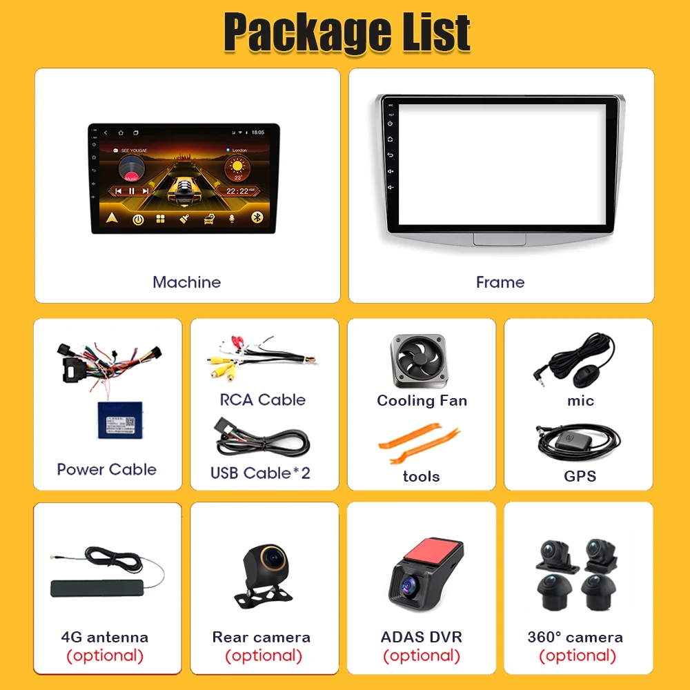 For  Volkswagen VW Passat B6 B7 B8 CC 2007- 2021 android 15 Multimedia Video Player Carplay Intelligent System Wifi 4G 8 Core CM World