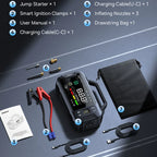 Baseus VJ1 3000A Jump Starter  4 in 1 150PSI Air Compressor Power Bank 21600mAh Car Battery Emergency Boosters Portable Starting Device