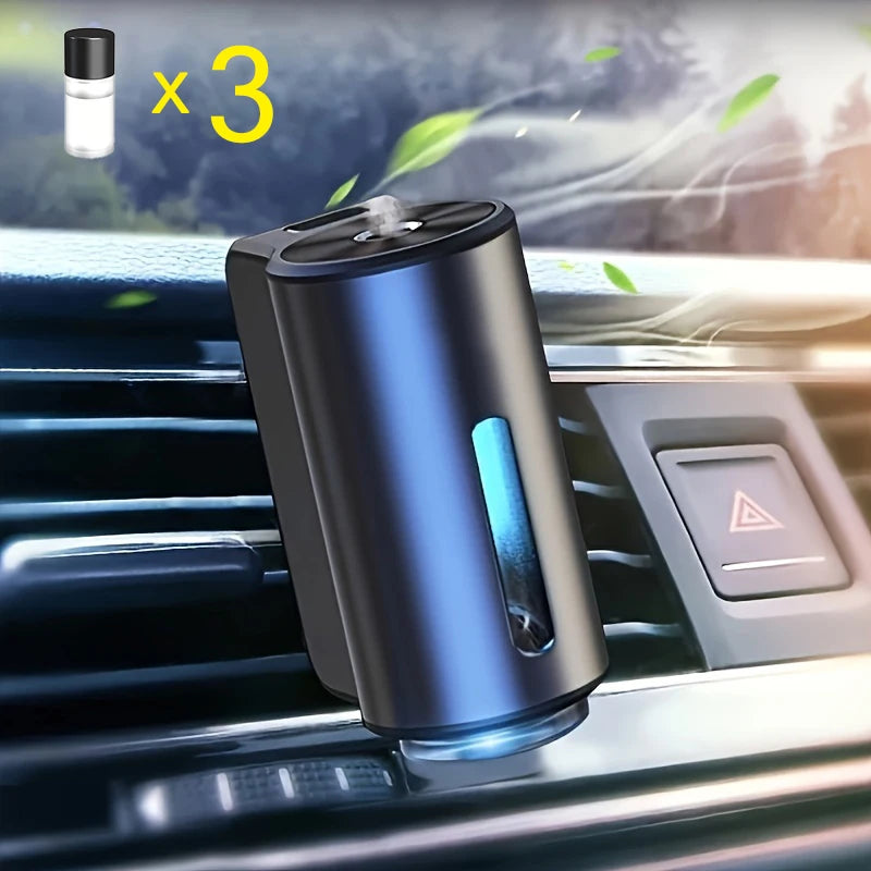 Car Diffuser Purifier Essential Fragrance Aroma AI Air Aromatherapy Humidifier Freshener Perfume Oil Mounted Ionizer Generator CM World