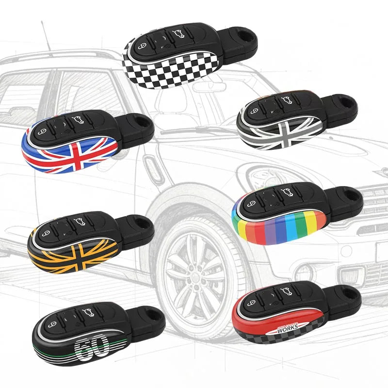 Metal Car Key Modification Accessories For MINI Countryman F54 F55 F56 F60 Owner Gift CM World