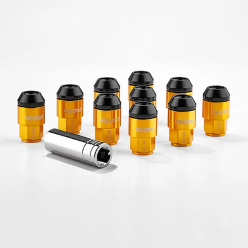 Hot Sale 20Pcs Racing Wheel Lug Nuts M12x1.5 M14x1.5 Aluminum Lightweight Conical Nuts for JDM Car Hub Screws Auto Accessories