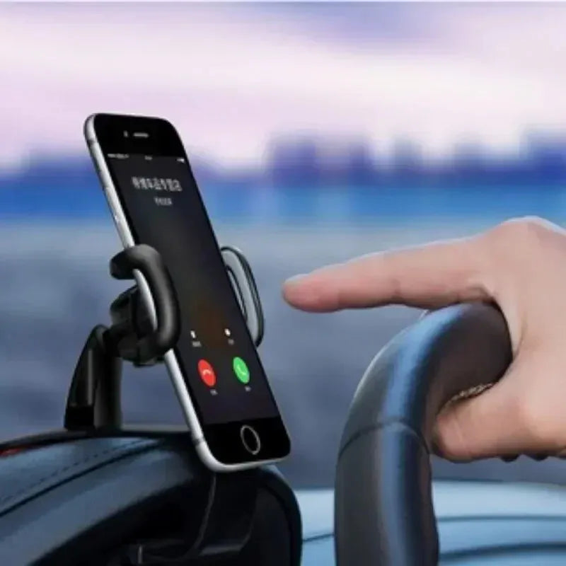 Universal Car Phone Holder Stand Dashboard Clip Mount GPS Bracket for iPhone Xiaomi Samsung - Mobile Phone Support in Car CM World