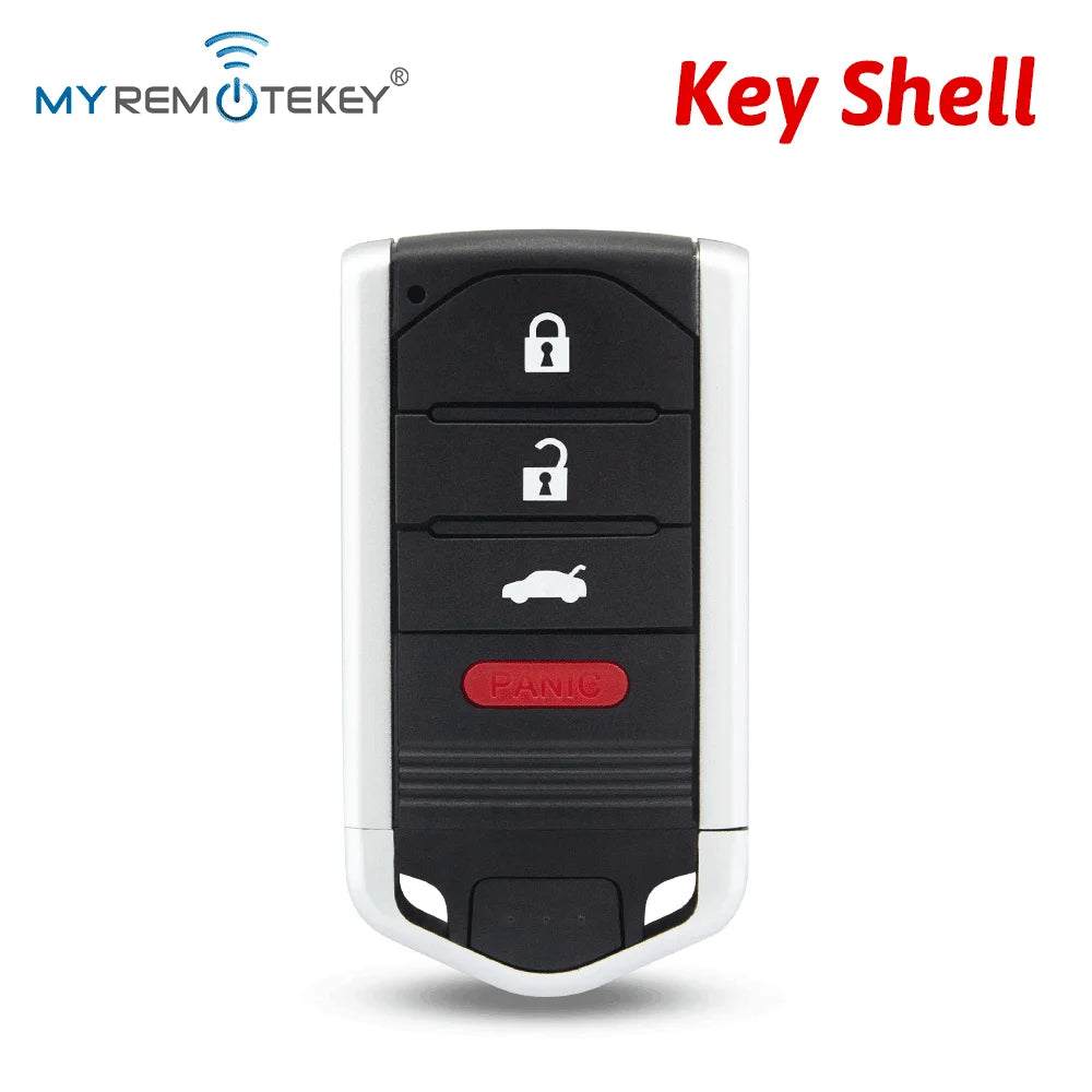 MYREMOTEKEY Smart Remote Car Key Shell Case Fob FCC KR5434760 4 Button for 2013-2015 Acura RDX P/N 72147-TX4-A01 CM World