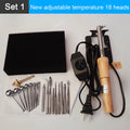 Fabric Flowers Ironing Tool Set 8-18 Heads Soldering Iron 220V/110V DIY Artificial Flower Making Tool Ironing Machine CM World