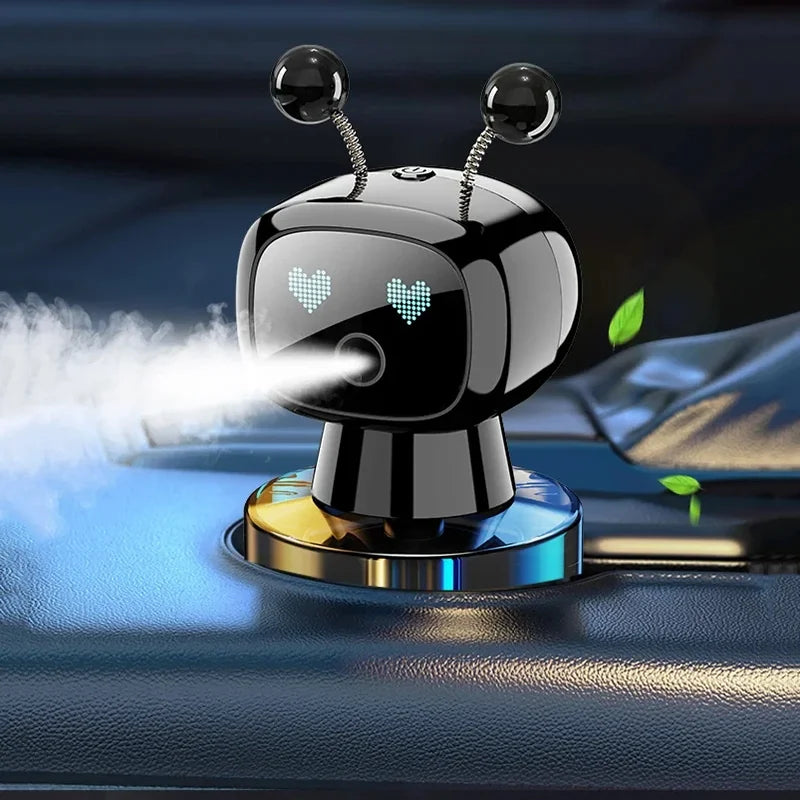 Car Air Freshener AI Rechargeable Car Aroma Diffuser Smart Eyes 4 Levels Of Adjustable Intelligent Car Diffuser Air Freshener CM World