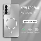 AG Magnetic Matte Silicone Case For Samsung S26 S25 Edge S24 S23 S22 S21 FE Ultra Plus Wireless Charging Shockproof Hard Bumper