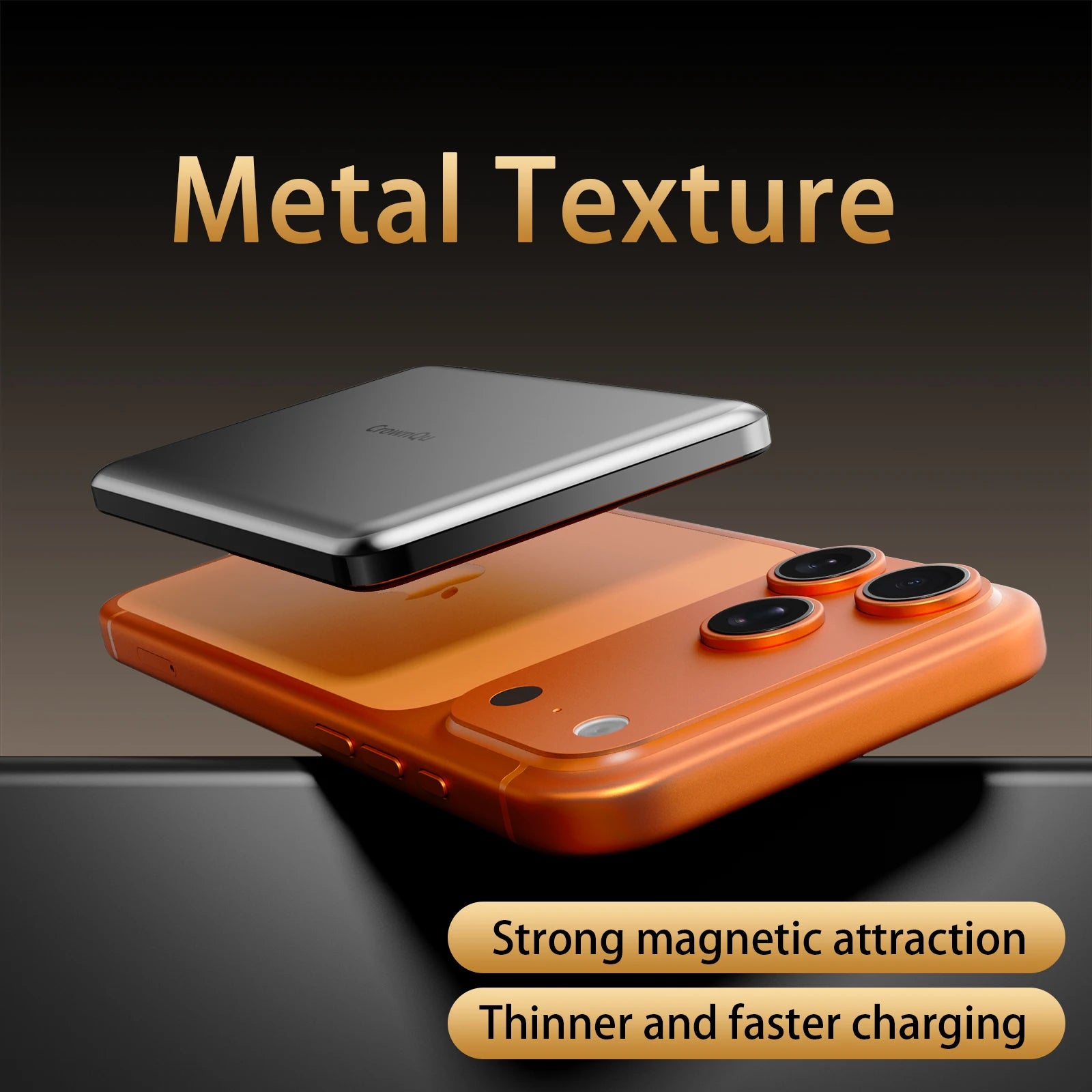 Metal Magnetic Wireless Power Bank 20W USB-C Fast Charging Protable External Battery for iPhone 17 16 15 14 13 12 Smartphone Car Mobile World