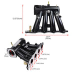 70MM Car Power Air Intake Manifold B-SERIES Aluminum Intake Manifold High Quality For 1994-2001 Acura Integra1.8LB16A2B16A3B17A1